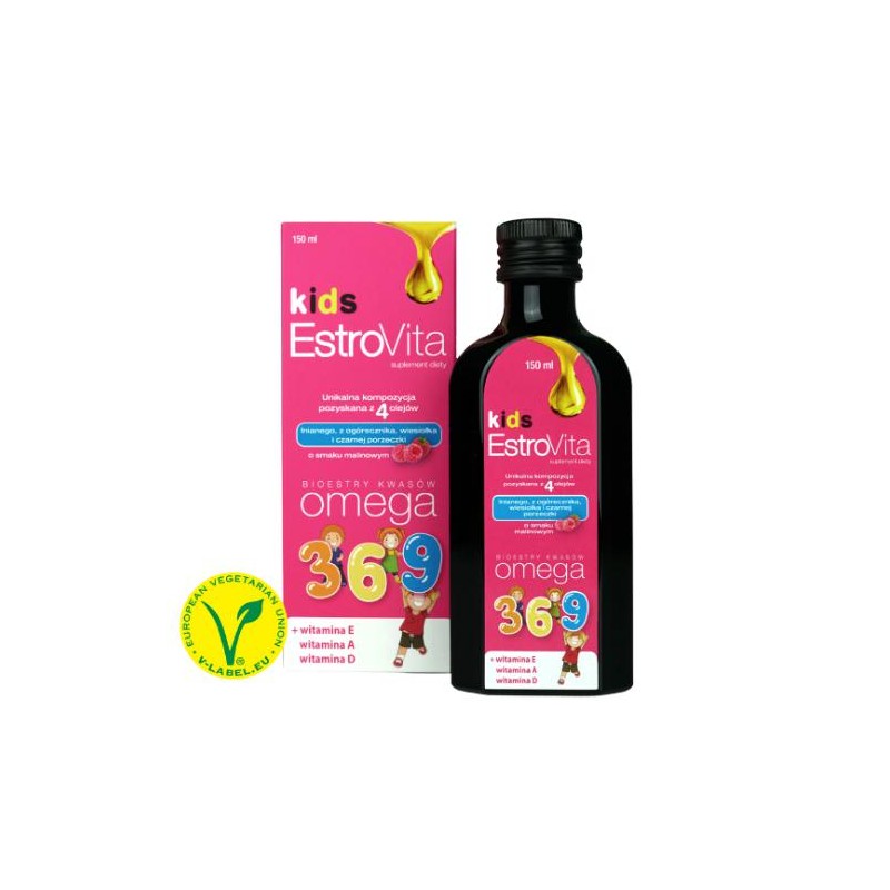 EstroVita Kids malina 150 ml 