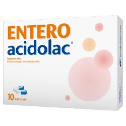 Entero Acidolac, dla dzieci powyżej 3 lat i dorosłych, 10 kapsułek