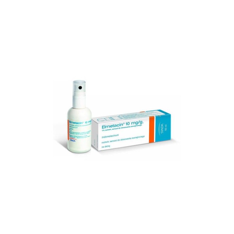Elmetacin 1%, aerozol 50 ml 