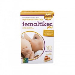 Femaltiker Plus, smak karmelowy, 12 saszetek
