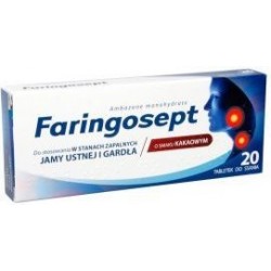 Faringosept 10 mg, 20 tabletek