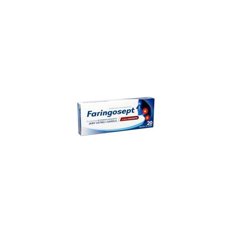 Faringosept 10 mg, 20 tabletek 