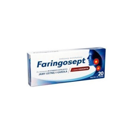 Faringosept 10 mg, 20 tabletek