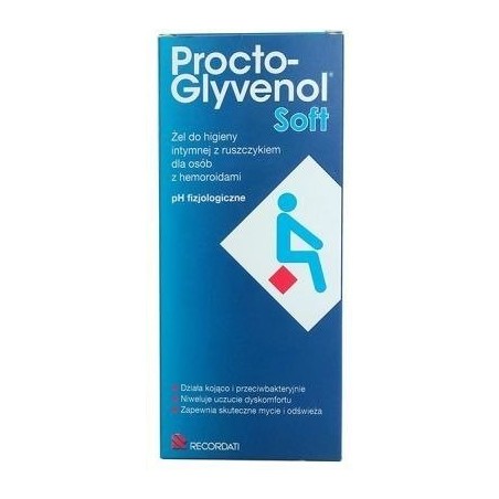 Procto-Glyvenol Soft żel do higieny intymnej dla osób z hemoroidami, 180 ml