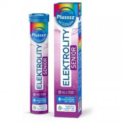 Plusssz Elektrolity Senior, 24 tabletki musujące