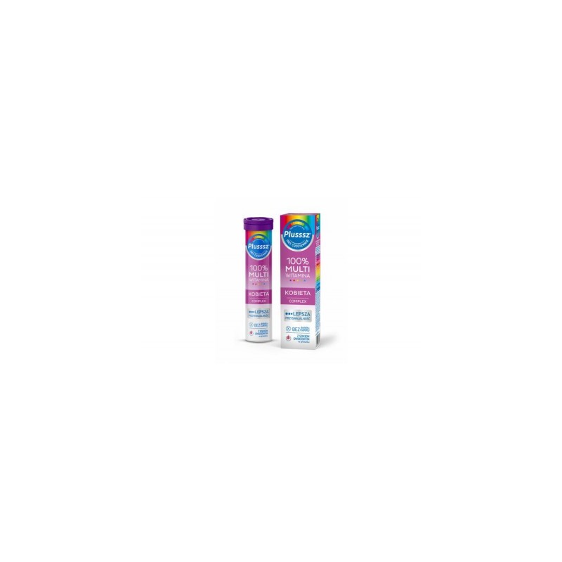 Plusssz 100% Multiwitamina dla kobiet Complex 