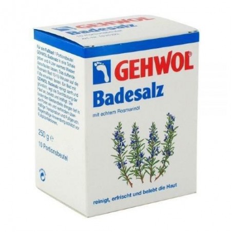  Gehwol Sól do kąpieli z rozmarynem, 10 saszetek po 25 g 