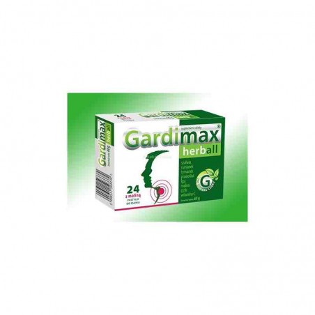  Gardimax Herball, pastylki do ssania, 24 sztuki 