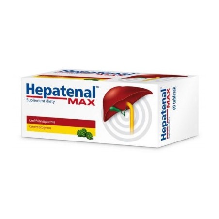 Hepatenal Max, 60 tabletek