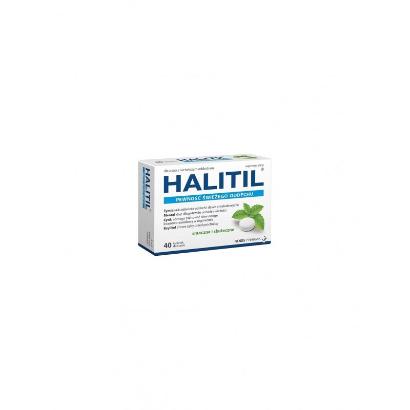 Halitil 40 tabletek do ssania 