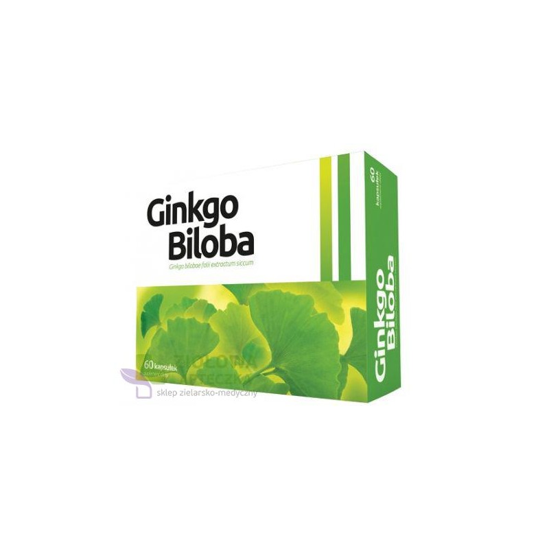 Ginkgo Biloba, 60 kapsułek 