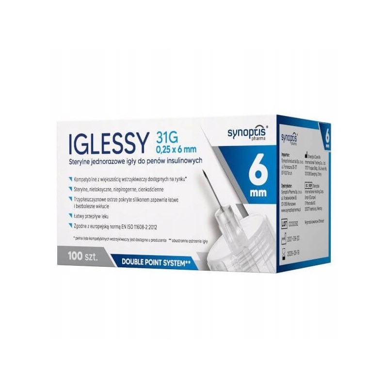 Iglessy igły do penów 100 sztuk 