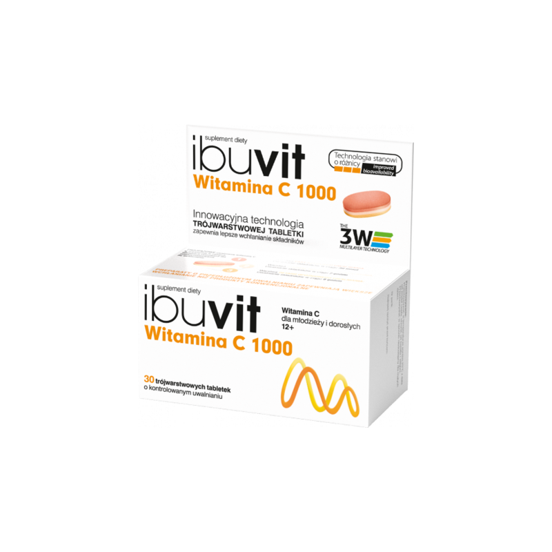 Ibuvit Witamina C 1000 30 tabletek 