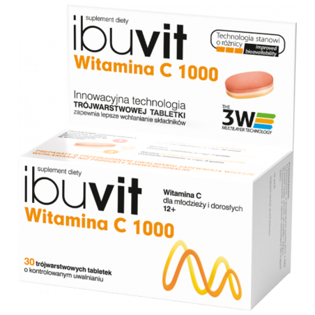  Ibuvit Witamina C 1000 30 tabletek 