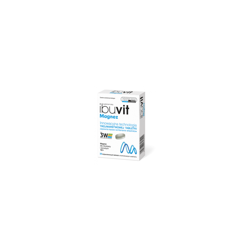 Ibuvit Magnez 30 tabletek 