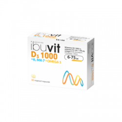Ibuvit D3 1000 + K2 Mk-7 Omega 30 kapsułek