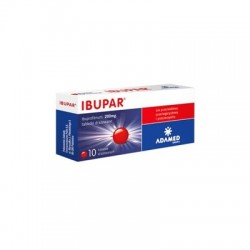 Ibupar 200 mg, 10 tabletek