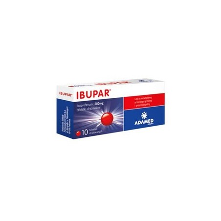  Ibupar 200 mg, 10 tabletek 