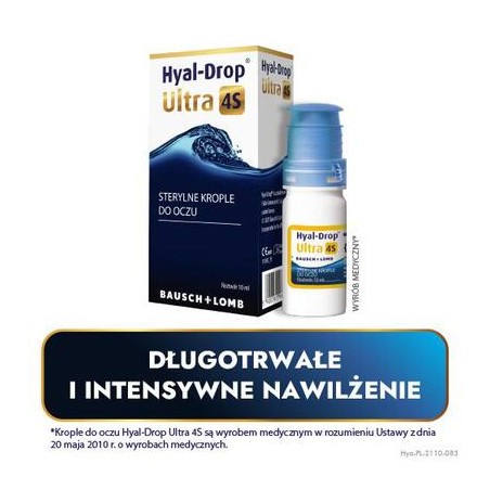 Hyal-Drop Ultra 4S 10 ml Hyal-Drop Ultra 4S 10 ml