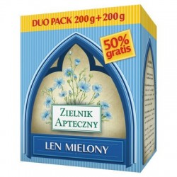 Len mielony Duo-pack 200 g + 200 g
