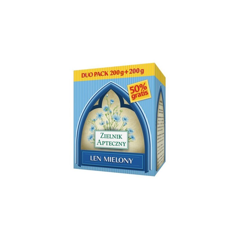 Len mielony Duo-pack 200 g + 200 g 