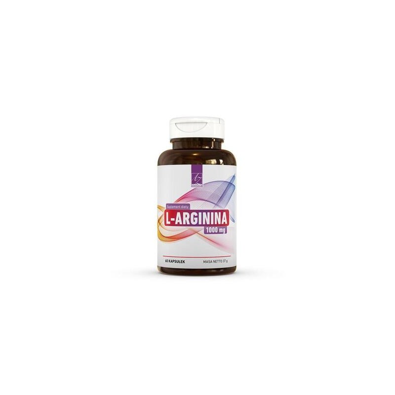 L-Arginina 1000 mg, 60 kapsułek 