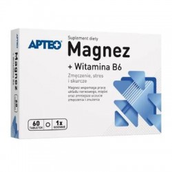 Magnez z witaminą B6 Apteo 60 tabletek
