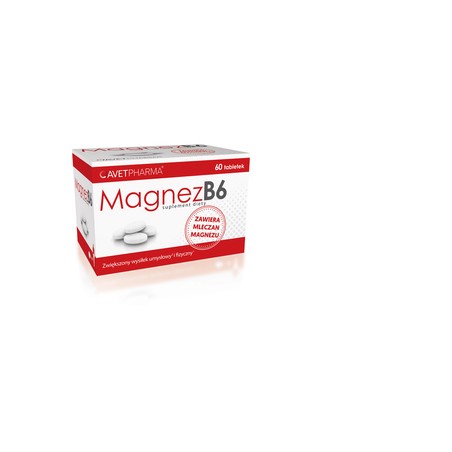  Magnez B6, 60 tabletek 