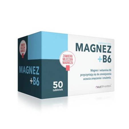  Magnez + B6 50 tabletek 