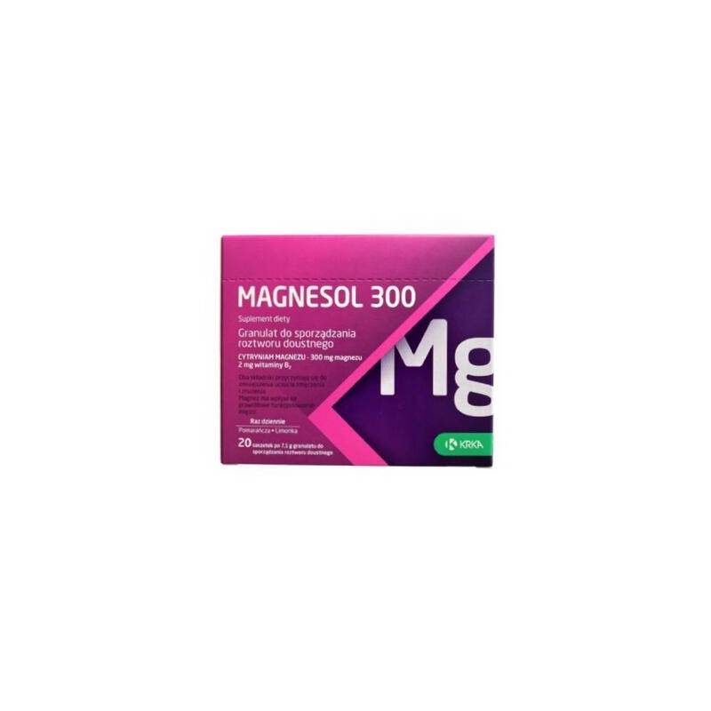 Magnesol 300, 20 saszetek 