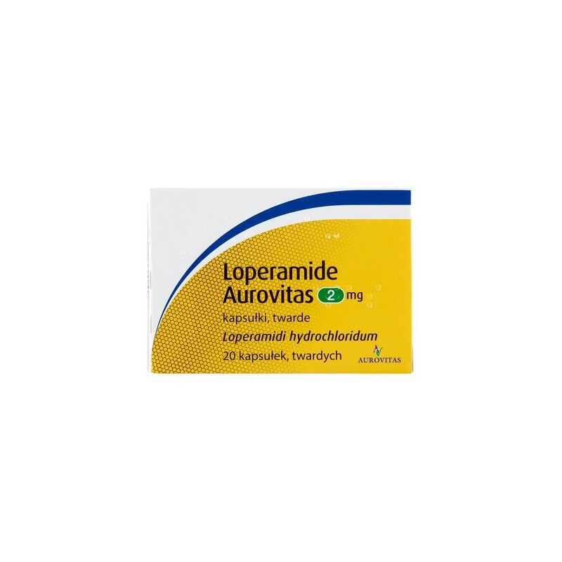 Loperamid Aurovitas 20 kapsułek 