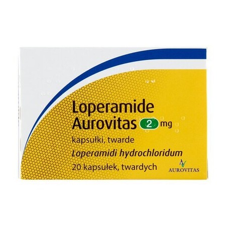  Loperamid Aurovitas 20 kapsułek 