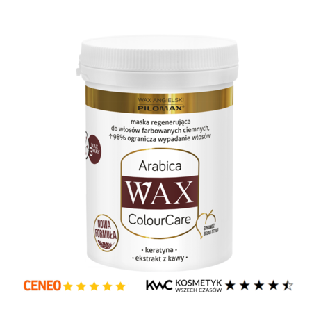 Wax ang Pilomax Mask Arabica do włosów ciemnych 240 ml
