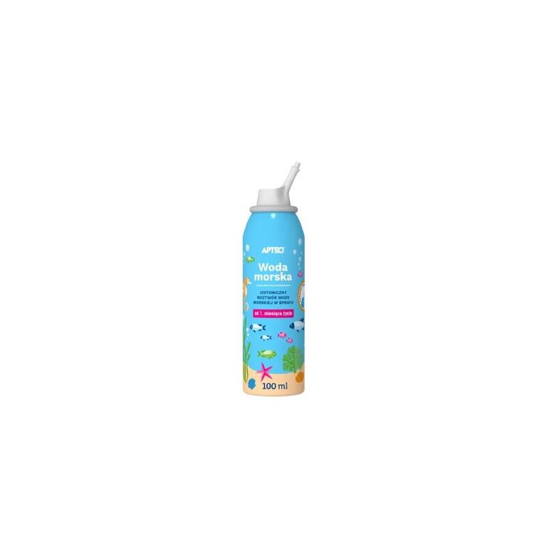 Woda morska od 1 miesiąca życia Apteo 100 ml 
