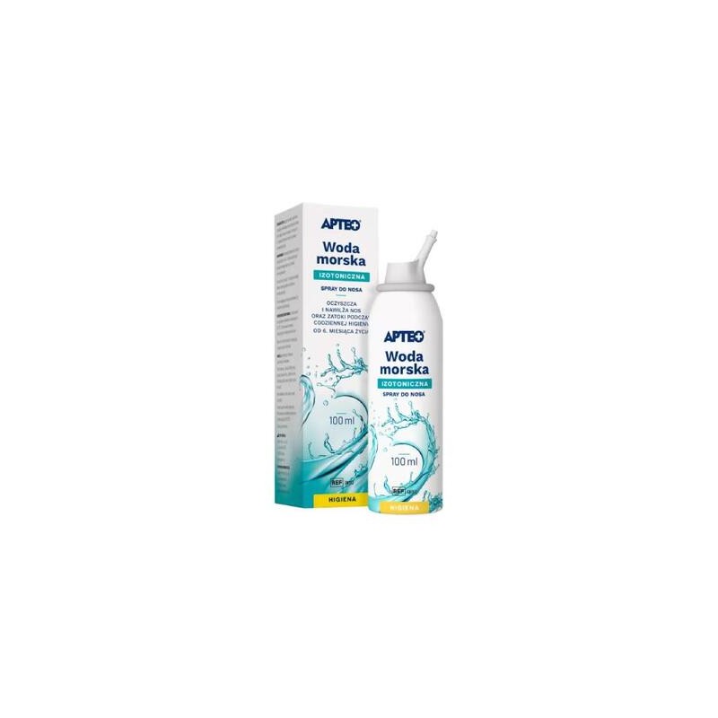 Woda morska Apteo Care spray do nosa 100 ml 