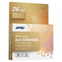 Witaminy dla Seniorów Apteo 30 tabletek powlekanych