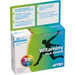 Witaminy dla Niego Apteo 30 tabletek