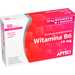 Witamina B6 Apteo 50 tabletek