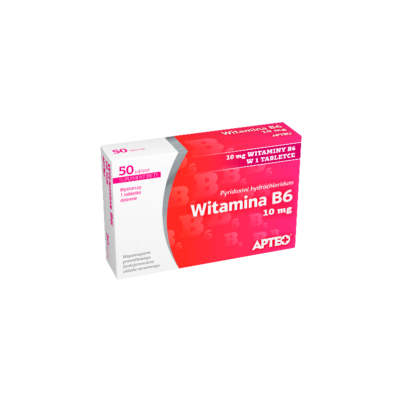 Witamina B6 Apteo 50 tabletek 