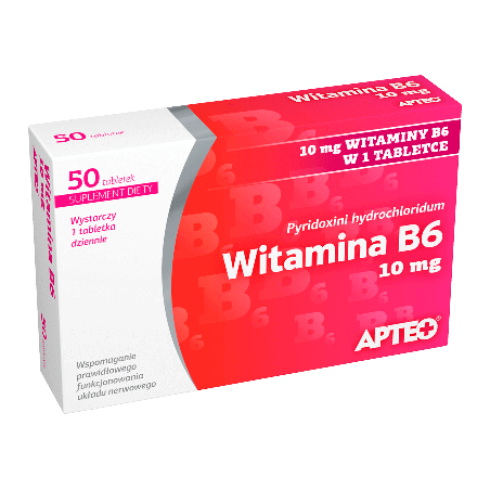  Witamina B6 Apteo 50 tabletek 