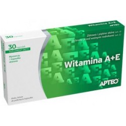 Witamina A + E Apteo, 30 kapsułek