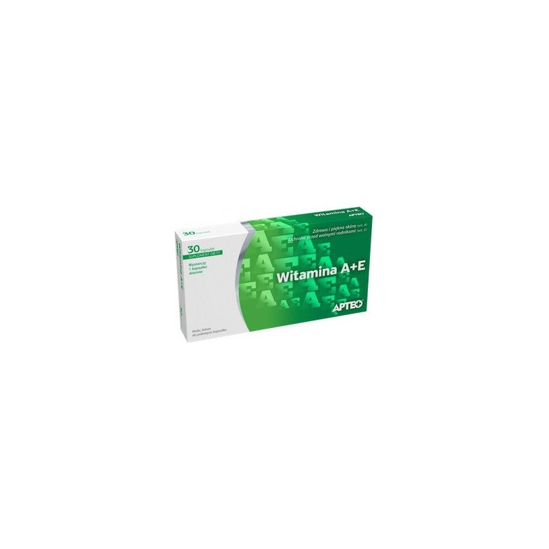 Witamina A + E Apteo, 30 kapsułek 