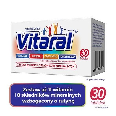 Vitaral 30 tabletek