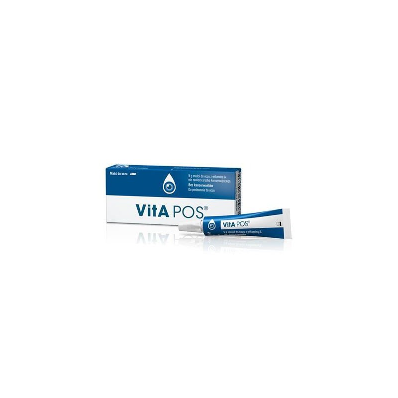 Vita-Pos maść do pielęgnacji oczu 5 g 