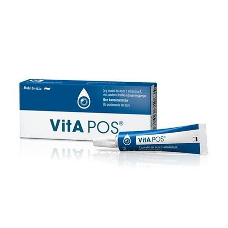 Vita-Pos maść do pielęgnacji oczu 5 g