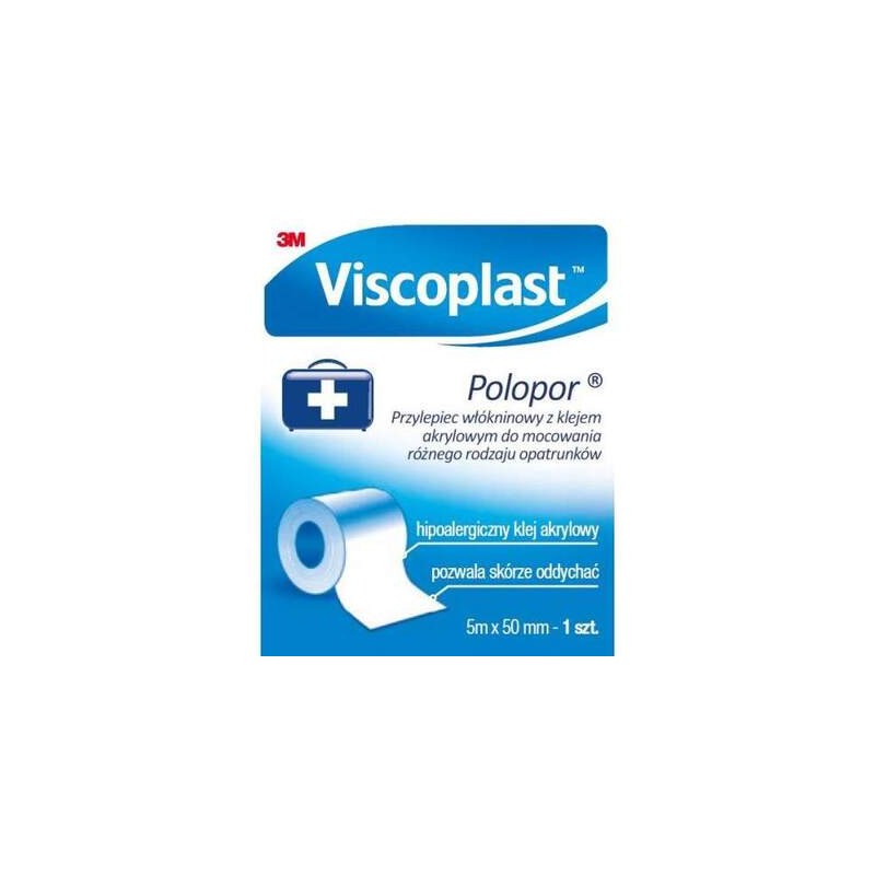 Viscoplast Polopor 5 m x 50 mm, 1 sztuka 
