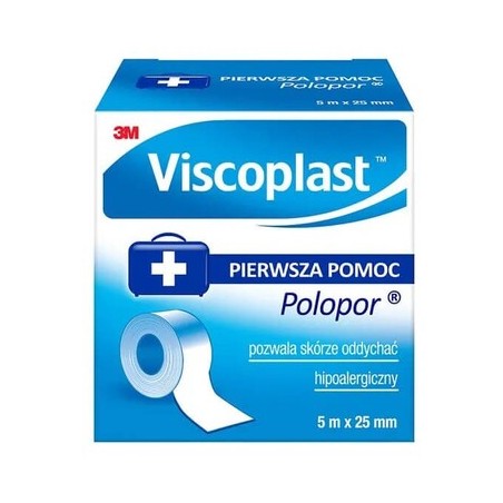  Viscoplast Polopor 5 m x 25 mm, 1 sztuka 