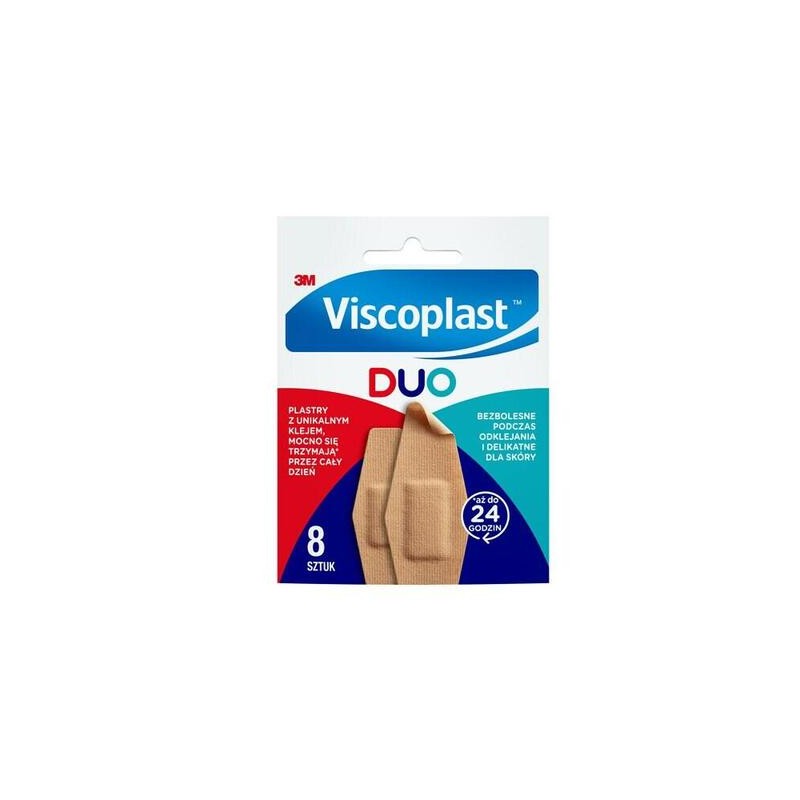 Viscoplast Duo plastry 8 sztuk 