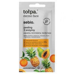Tołpa Dermo Face Sebio Peeling i maseczka do skóry problemowej, 8 ml