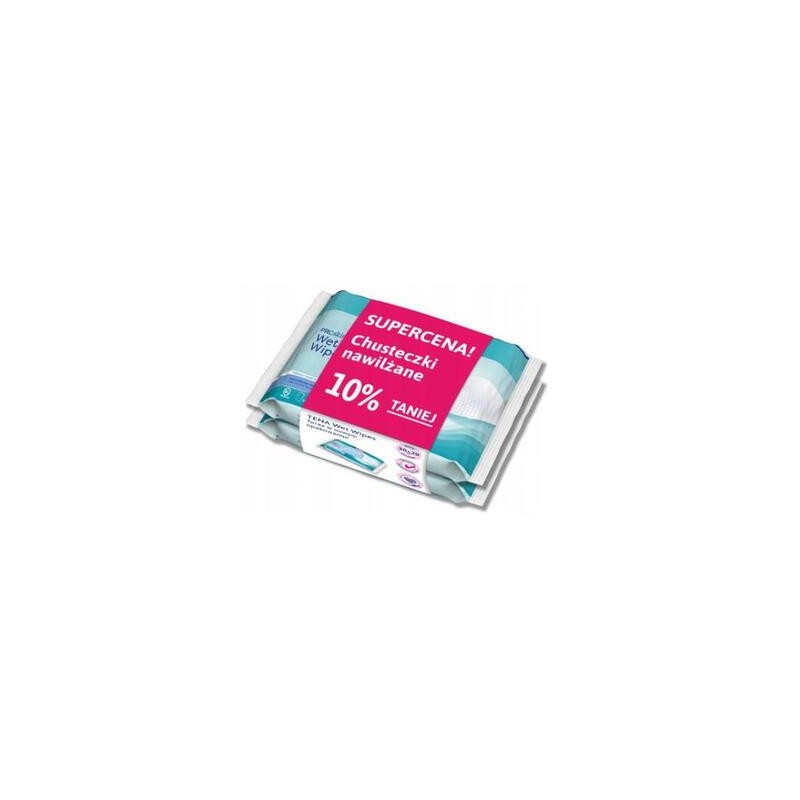 Tena Wet wipes chusteczki nawilżane duopack 2 x 48 sztuk 